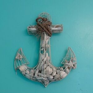 Hobby Lobby Coastal Anchor Wall Art with Shells